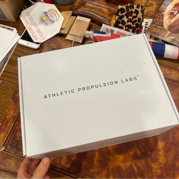 NWT APL Athletic Propulsion Labs Techloom Wave Blue Running Shoes M 7 / W 9 - Picture 5 of 16